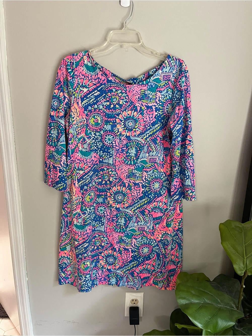 Lily Pulitzer no prob llama bay dress size large